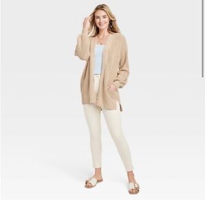 Universal Thread | Open Front Tan Cardigan